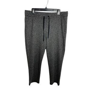 Loft Petite Cropped Dress Pants Womens Large Pull On Stretch Career Comfort